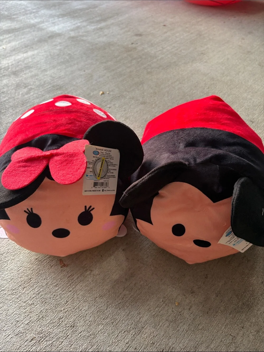 Disney Minnie & Mickey Plush Toy Duo